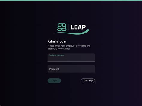 adminggleap|Logging into the ggLeap Client for the first time .